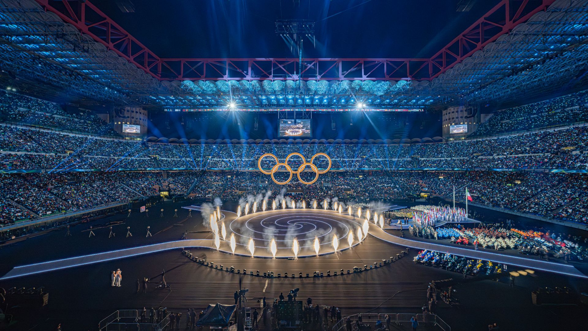 ITALIA - Milano - Cerimonia di apertura XXV Giochi Olimpici Invernali di Milano-Cortina 2026
