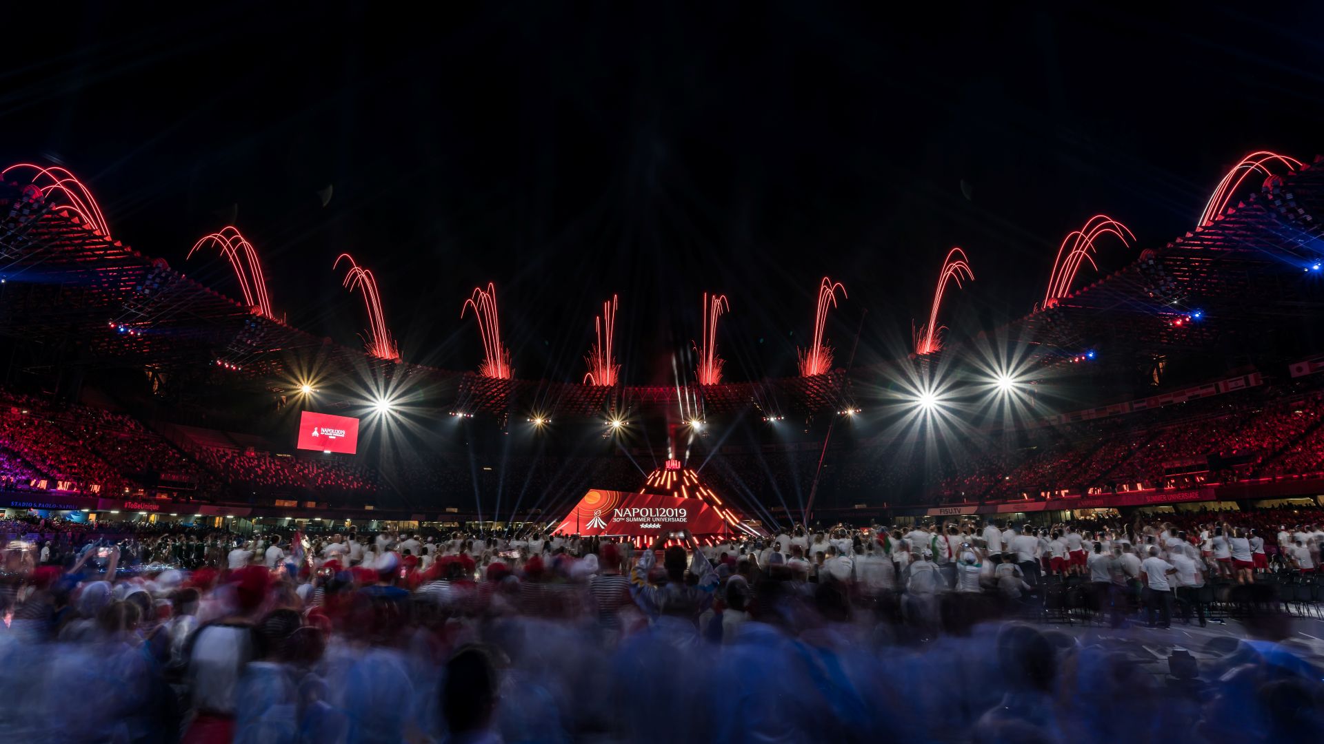 ITALIA - Napoli - Cerimonia di apertura Universiadi 2019