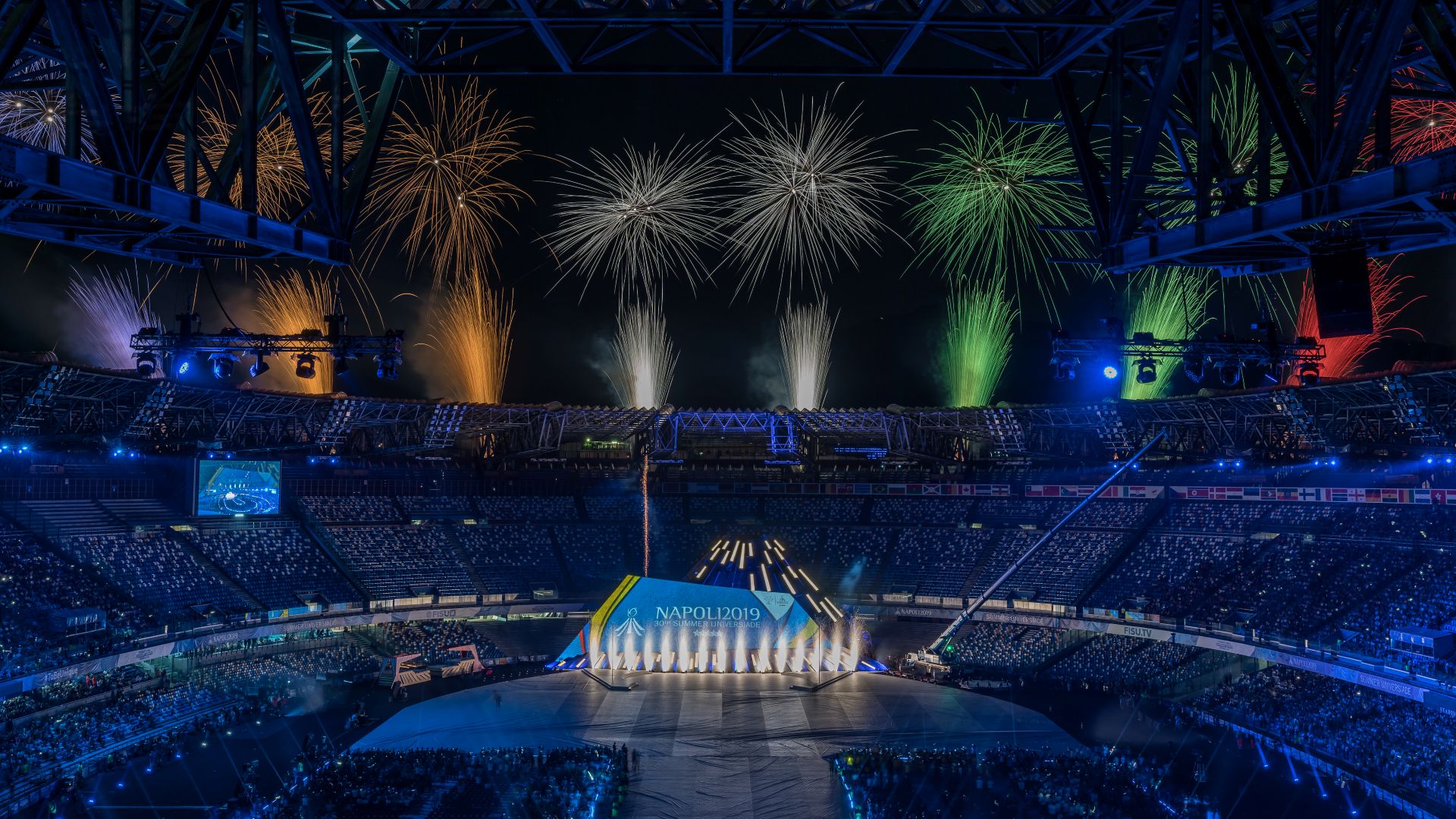 ITALIA - Napoli - Cerimonia di apertura Universiadi 2019